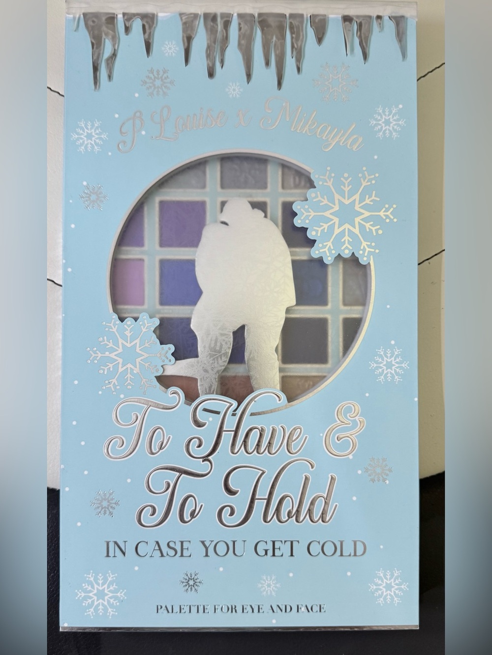 Mikayla To Have & To Hold Winter Eyeshadow Palette - Blue & Purple Shades